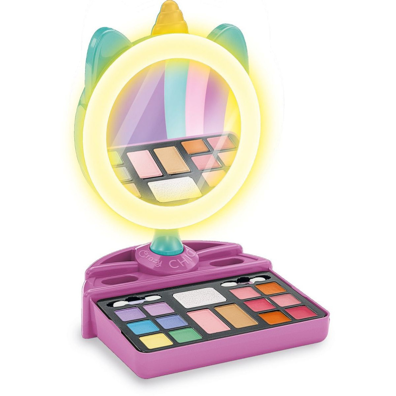 Crazy Chic beauty make-up sada se zrcátkem CLEMENTONI