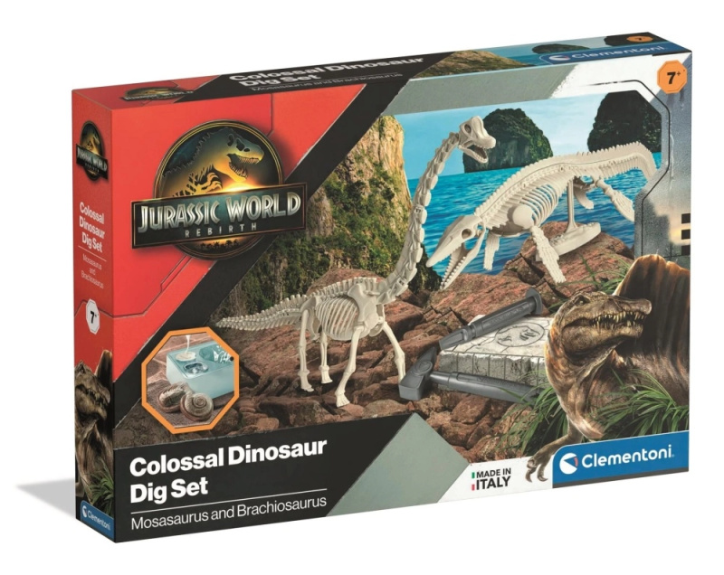 sada na vykopávky fosilií jurassic world – clementoni