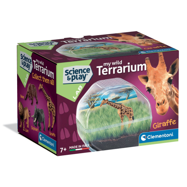 Mini terárium se žirafou CLEMENTONI