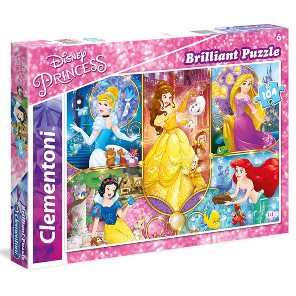 Briliant - Princezny - puzzle z kategorie 60 - 300 dílků