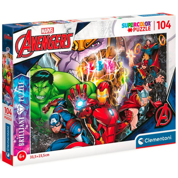 Clementoni Briliant Avengers 20181 104 dílků