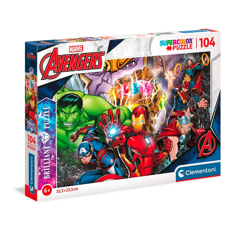 Clementoni Briliant Avengers 20181 104 dílků
