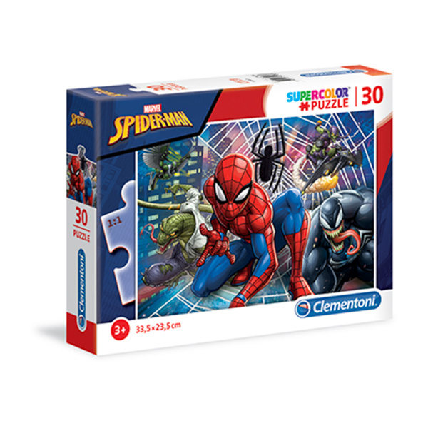 Supercolor Spider-man - puzzle z kategorie Maxi dílky