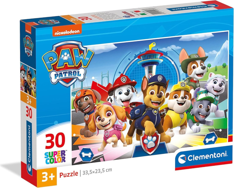 Clementoni Puzzle 30 dílků Tlapková patrola