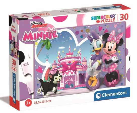 Puzzle Myška Minnie: Dort k narozeninám