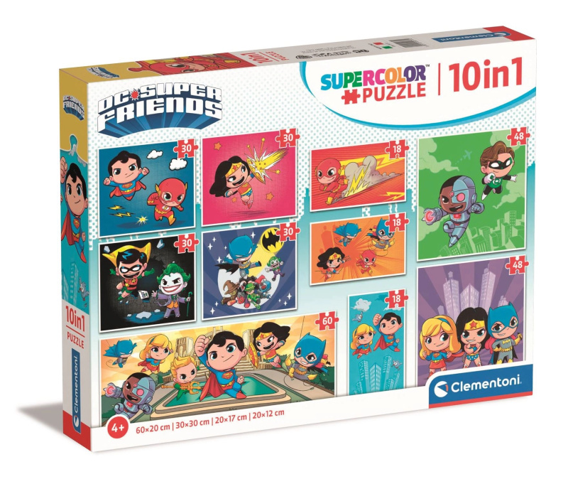 CLEMENTONI DC Super Friends 10v1