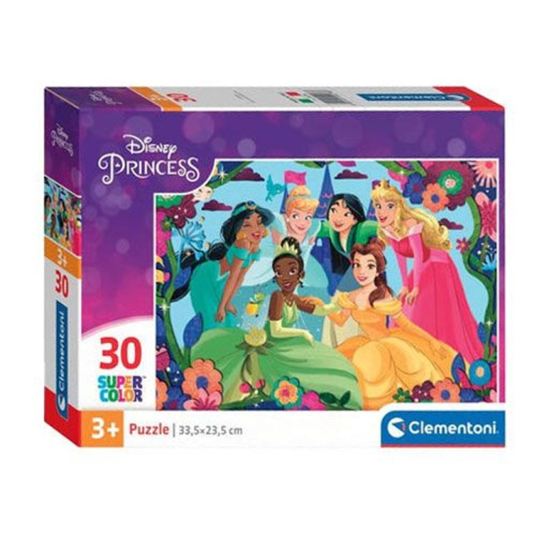 CLEMENTONI Puzzle Disney princezny 30 dílků