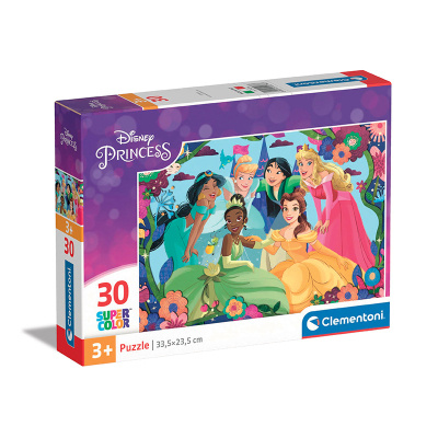 CLEMENTONI Puzzle Disney princezny 30 dílků