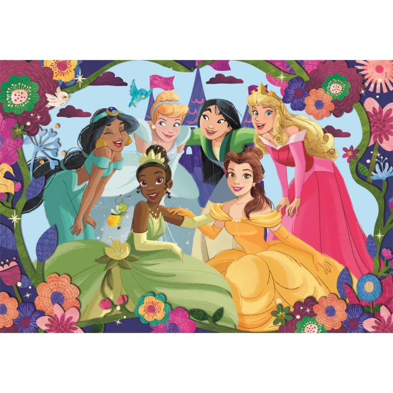 CLEMENTONI Puzzle Disney princezny 30 dílků