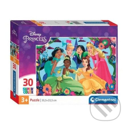 CLEMENTONI Puzzle Disney princezny 30 dílků