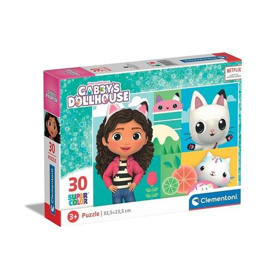 Puzzle 30 dílků Kočičí dům Gabi