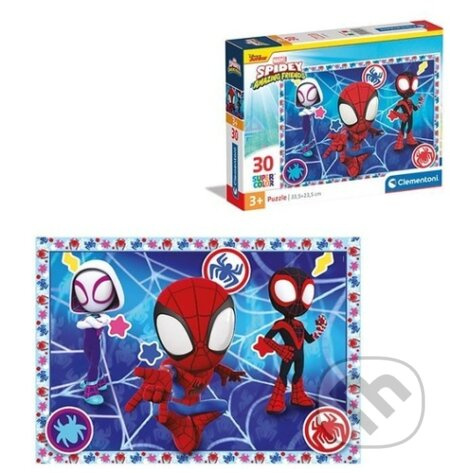 CLEMENTONI Puzzle Spidey a jeho úžasní přátelé 30 dílků
