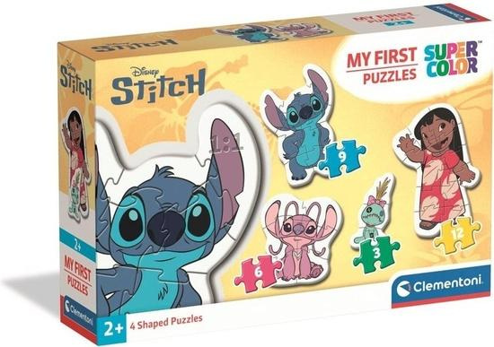 Moje první puzzle 3-6-9-12 STITCH od Clementoni