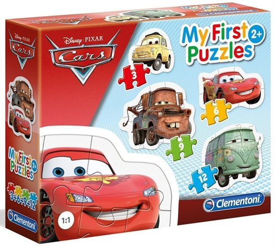 Clementoni - Puzzle 3+6+9+12 Disney Pixar CARS