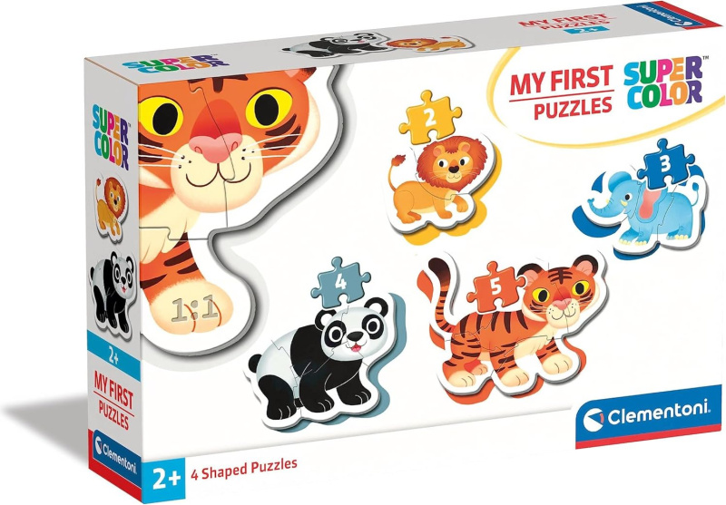 Moje první puzzle: Safari 4v1 - puzzle z kategorie Maxi dílky