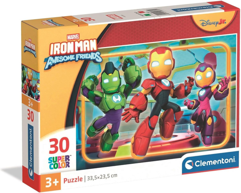 Puzzle 30 dílků MARVEL IRON MAN a přátelé