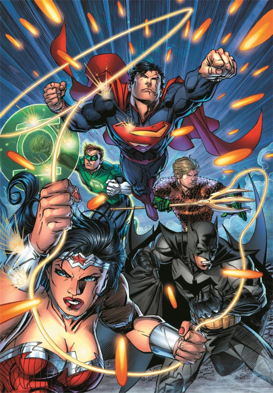CLEMENTONI DC Comics Liga Spravedlnosti 300 dílků