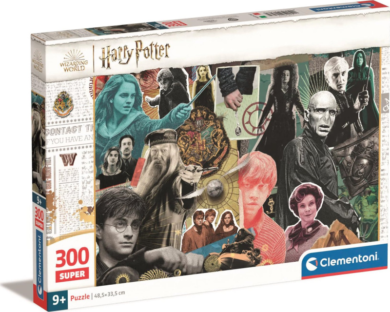 CLEMENTONI Harry Potter 300 dílků