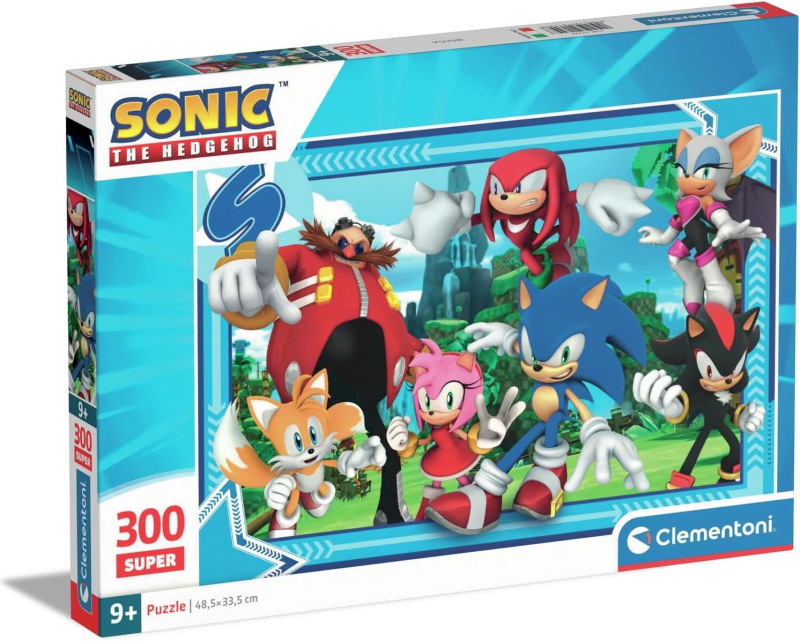 Clementoni - Puzzle 300 Super Sonic