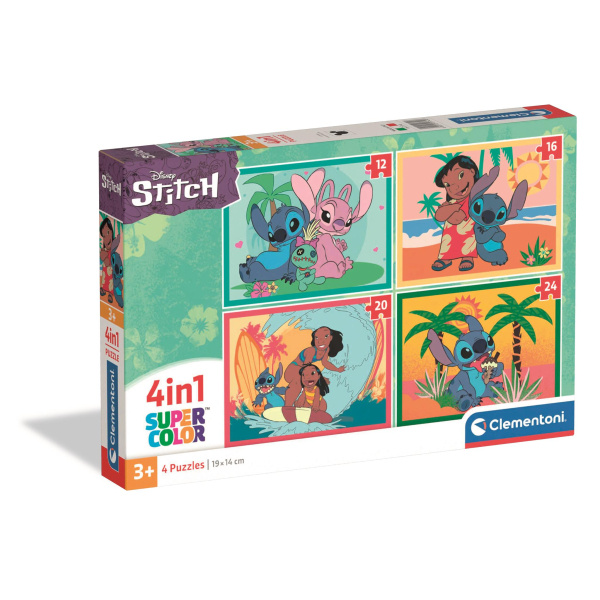 Puzzle Stitch 4v1 od Clementoni pro děti