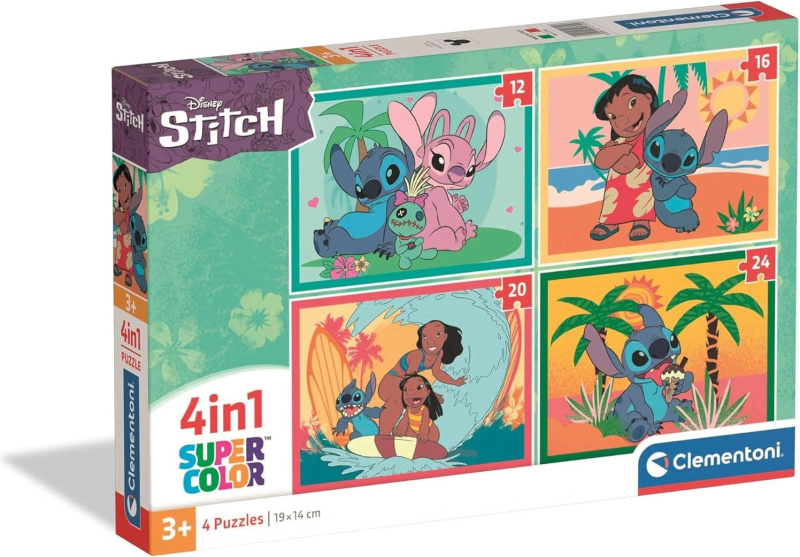 Puzzle Stitch 4v1 od Clementoni pro děti