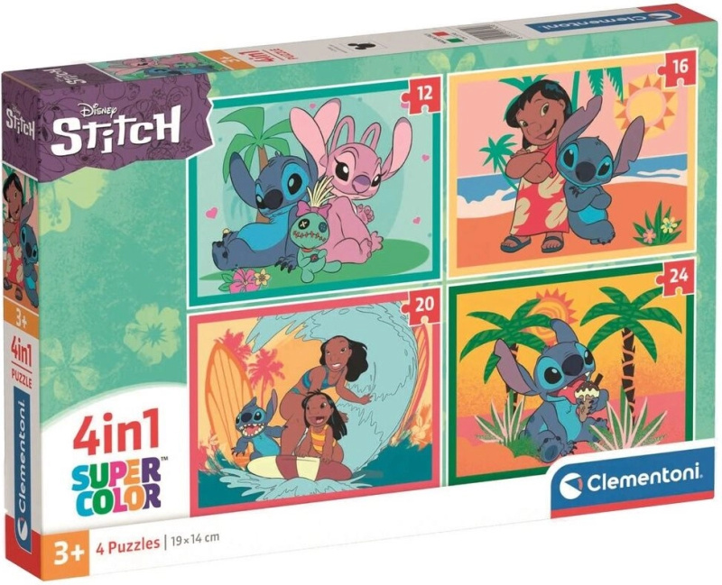 Puzzle Stitch 4v1 od Clementoni pro děti