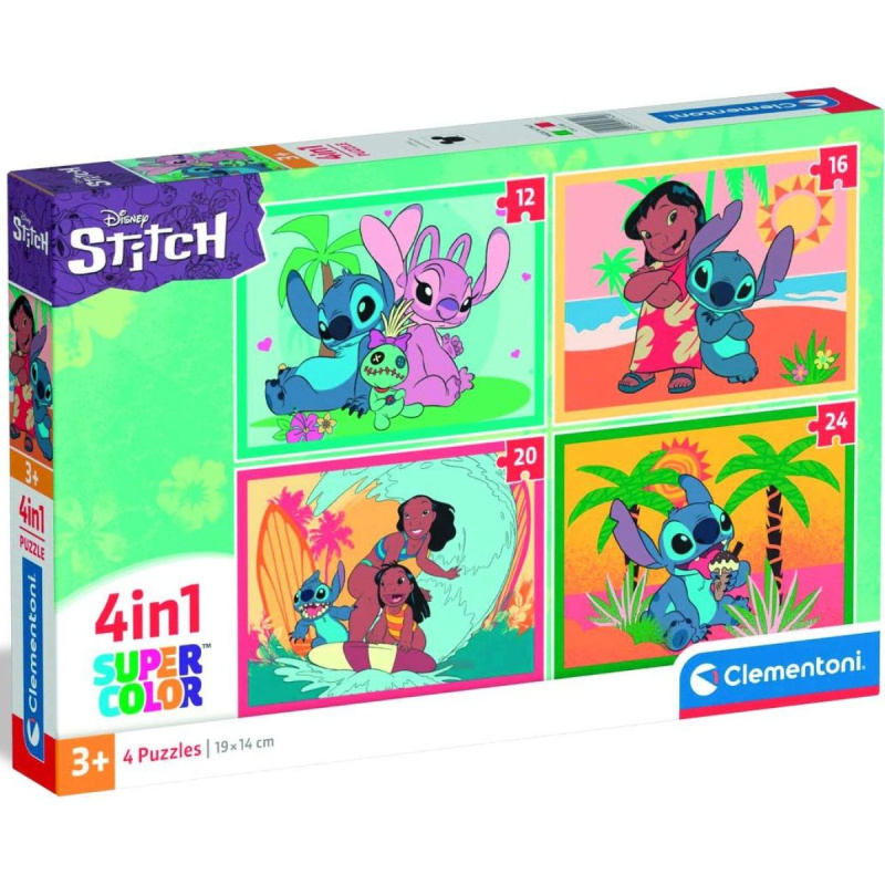 Puzzle Stitch 4v1 od Clementoni pro děti