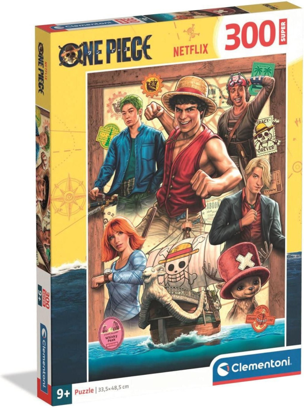 Clementoni puzzle One Piece (Netflix) 300 dílků