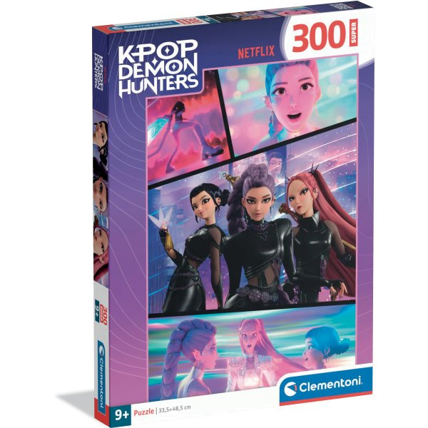 Puzzle 300 ks SUPER KPOP Demon Hunters