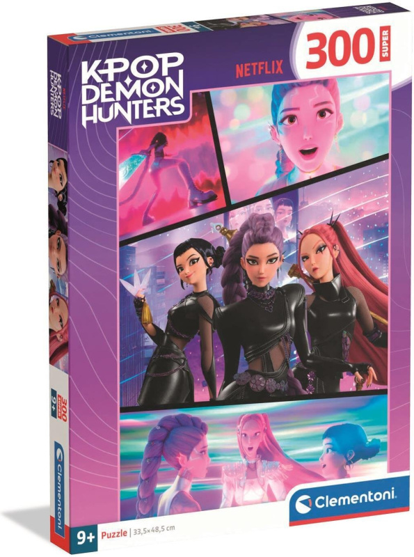 Puzzle 300 ks SUPER KPOP Demon Hunters