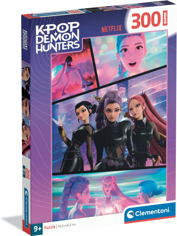 Puzzle 300 ks SUPER KPOP Demon Hunters