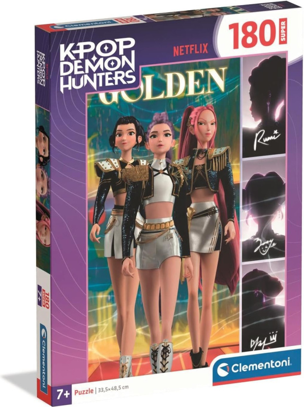 Puzzle 180 ks SUPER KPOP Demon Hunters