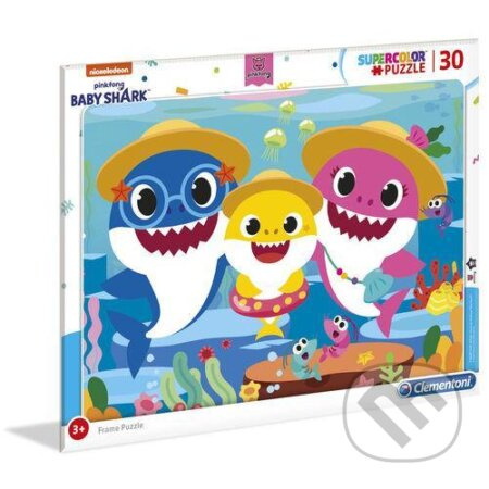 CLEMENTONI Puzzle Baby Shark: Dovolená 30 dílků