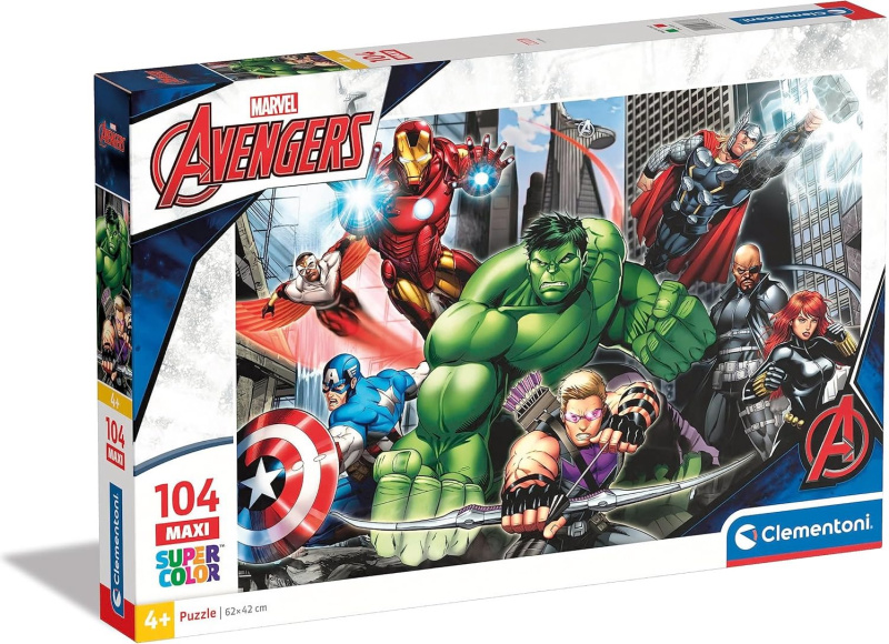 Clementoni 23688 Avengers 104 dílků