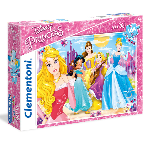 Maxi - Princezny - puzzle z kategorie 60 - 300 dílků