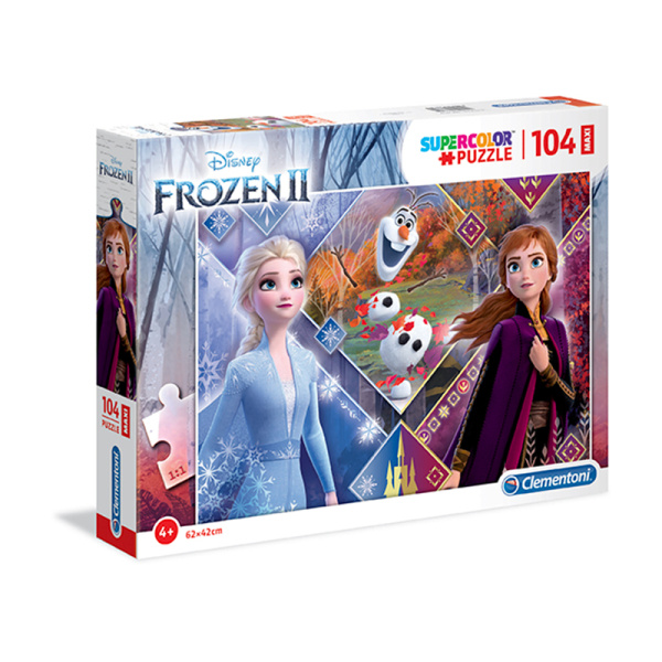 Puzzle 104 Maxi Super Kolor Ledové království 2