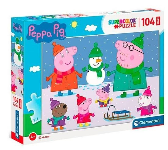 Clementoni MAXI Prasátko Peppa 23752 104 dílků