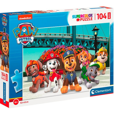 CLEMENTONI Tlapková patrola 2 MAXI 104 dílků