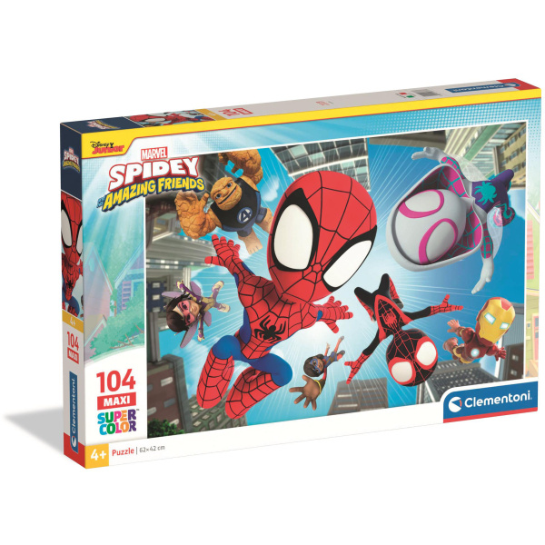 Puzzle Spidey a jeho přátelé: Ve vzduchu 104 dílků