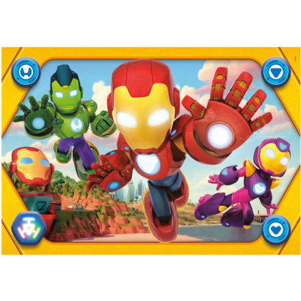 Puzzle CLEMENTONI Iron Man a úžasní přátelé MAXI 104 dílků