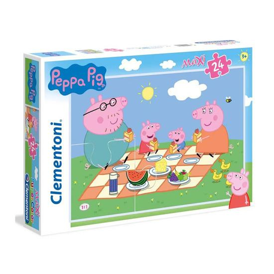 Clementoni Maxi Puzzle 24 dílků Prasátko Peppa