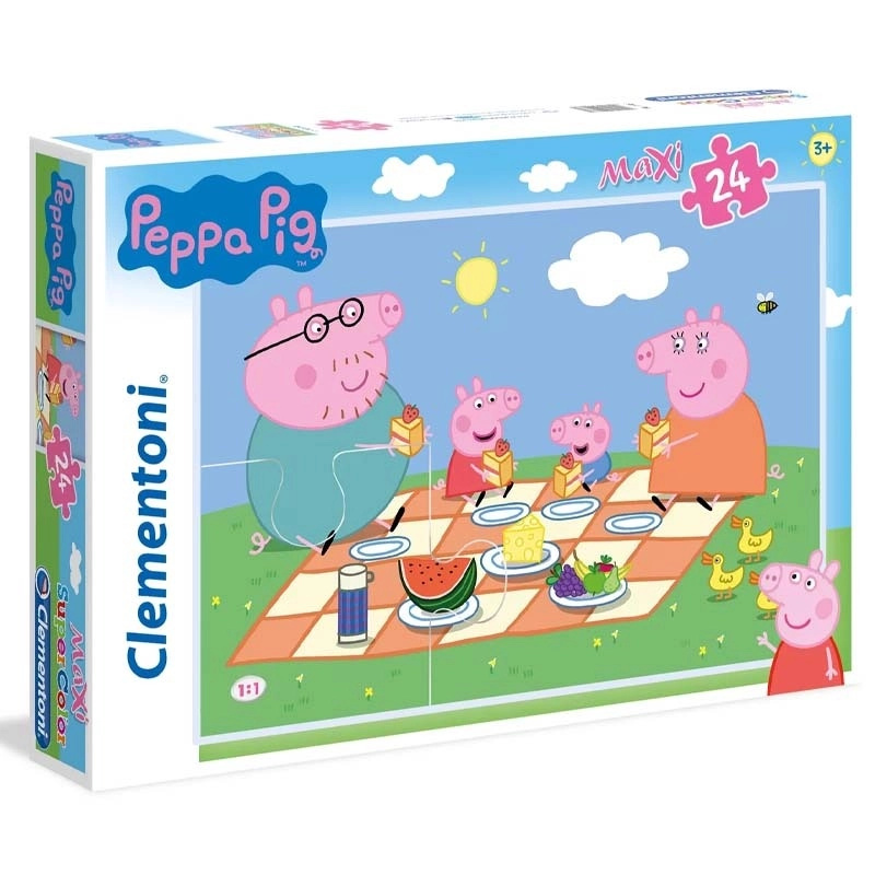 Clementoni Maxi Puzzle 24 dílků Prasátko Peppa