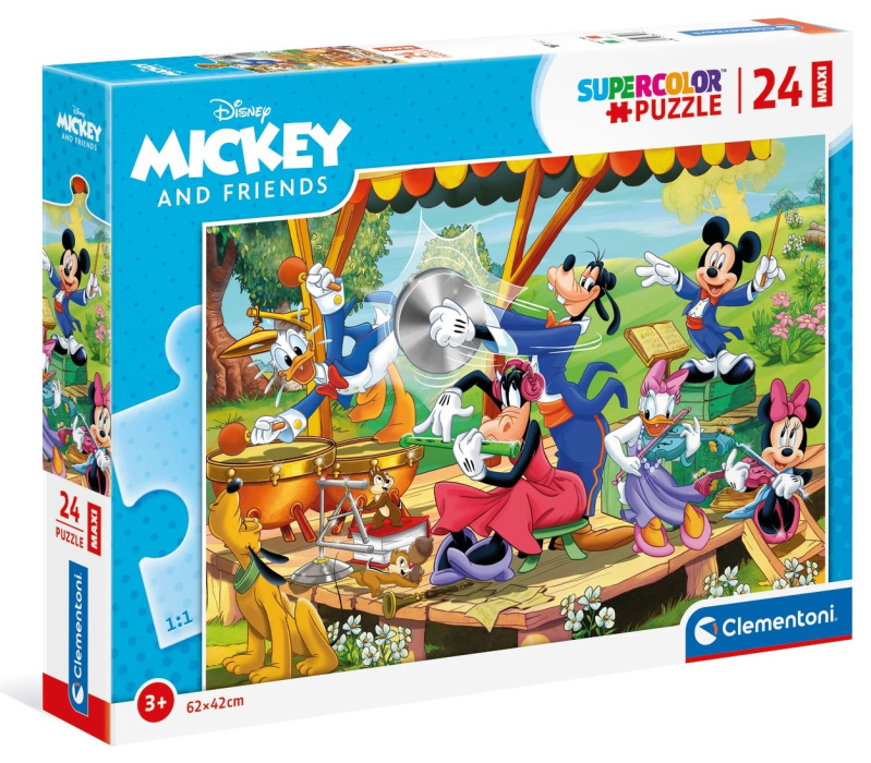 Puzzle 24 Maxi - Mickey a přátelé