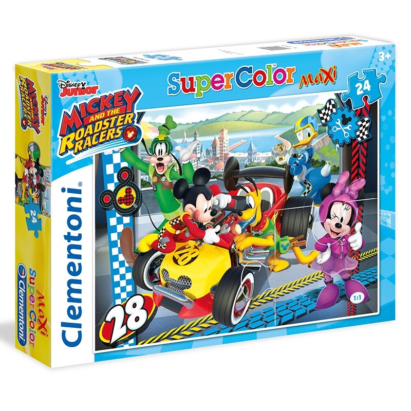 Clementoni Mickey Mouse Závody 24 dílků