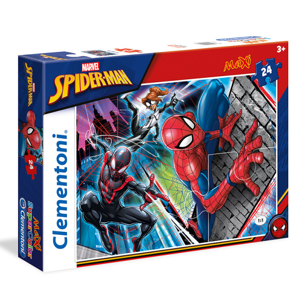 Clementoni Spiderman: Bojovníci 24 dílků