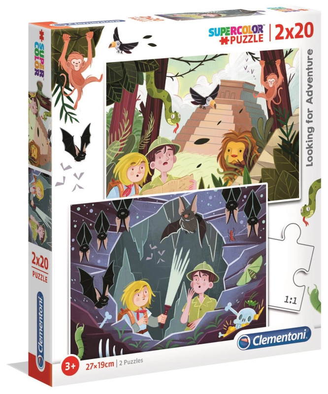 Clementoni puzzle dobrodružství