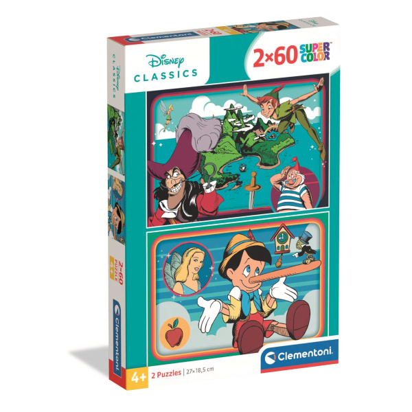Clementoni puzzle klasické Disney pohádky