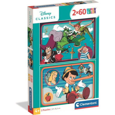 Clementoni puzzle klasické Disney pohádky