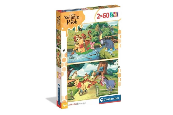 Clementoni puzzle 2x60 dílků Winnie the Pooh