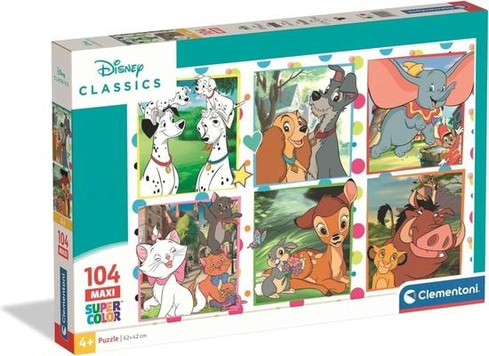 Clementoni puzzle Disney Maxi 104 dílků